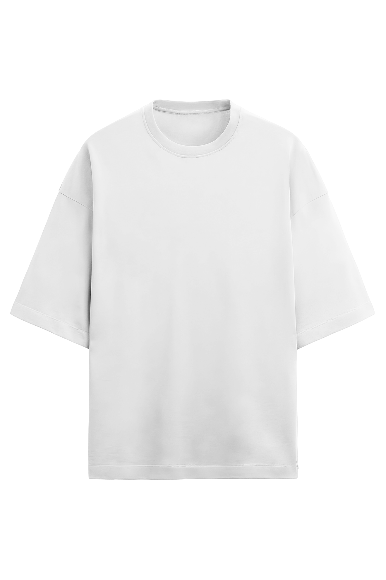 An Oversized T - Terry Cotton Whyt