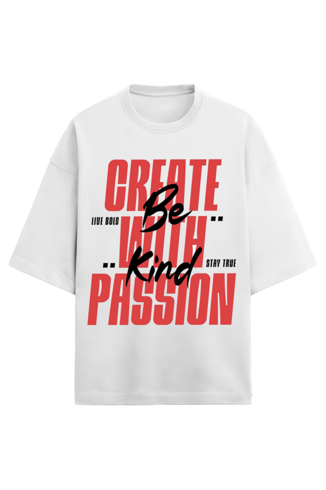 An Oversized T - Terry Cotton Whyt