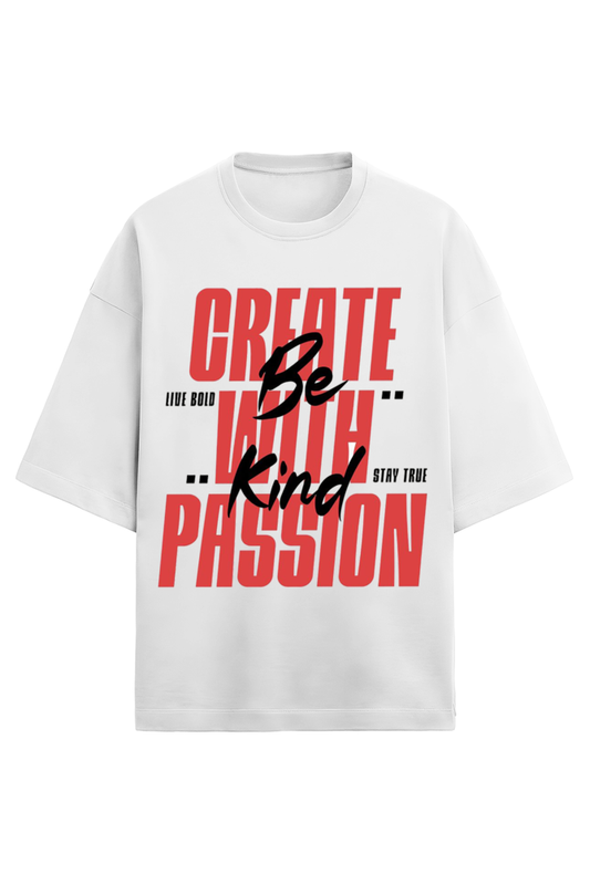 An Oversized T - Terry Cotton Whyt