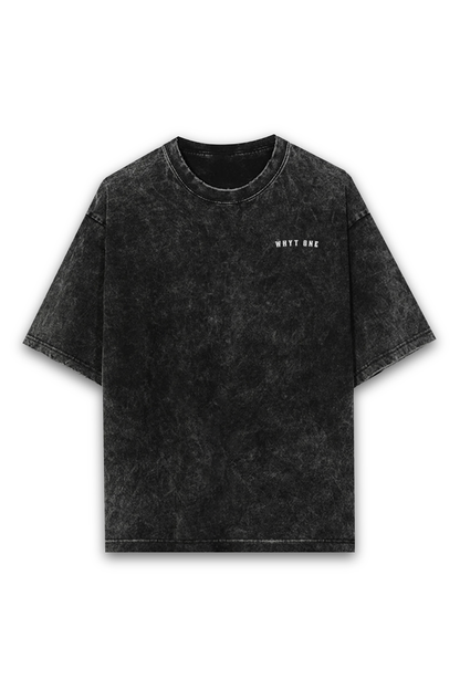 ACID WASH Oversized T-shirt 4 Colours Logo