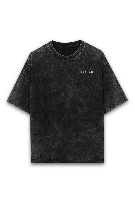 ACID WASH Oversized T-shirt 4 Colours Logo