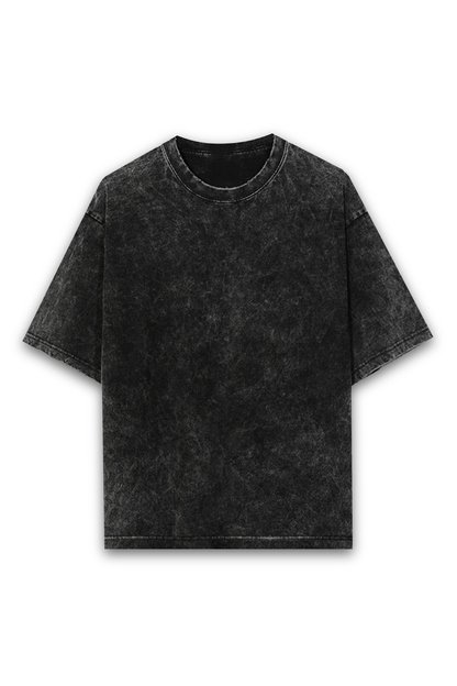 ACID WASH Oversized T-shirt 4 Colours Logo