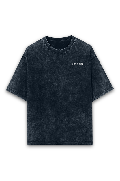 ACID WASH Oversized T-shirt 4 Colours Logo