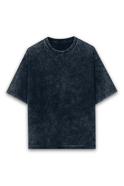ACID WASH Oversized T-shirt 4 Colours Logo