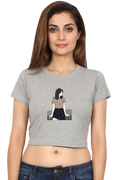 Printed Crop Tops For Her