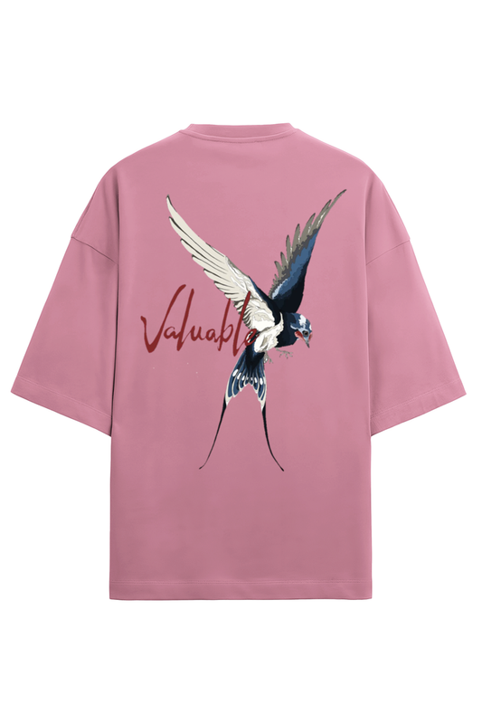 An Oversized T - Terry Cotton Navy Blue