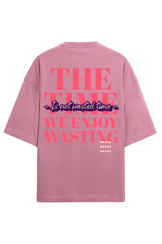 An Oversized T - Terry Cotton Flamingo