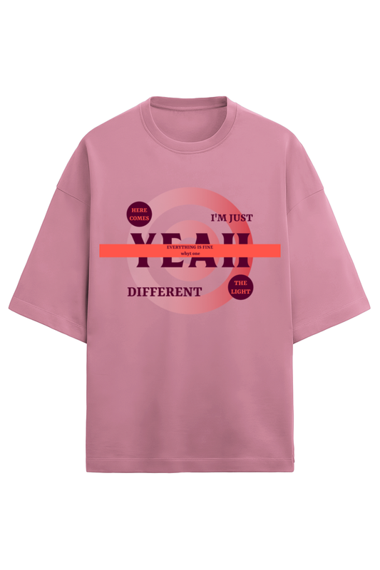 An Oversized T - Terry Cotton Flamingo