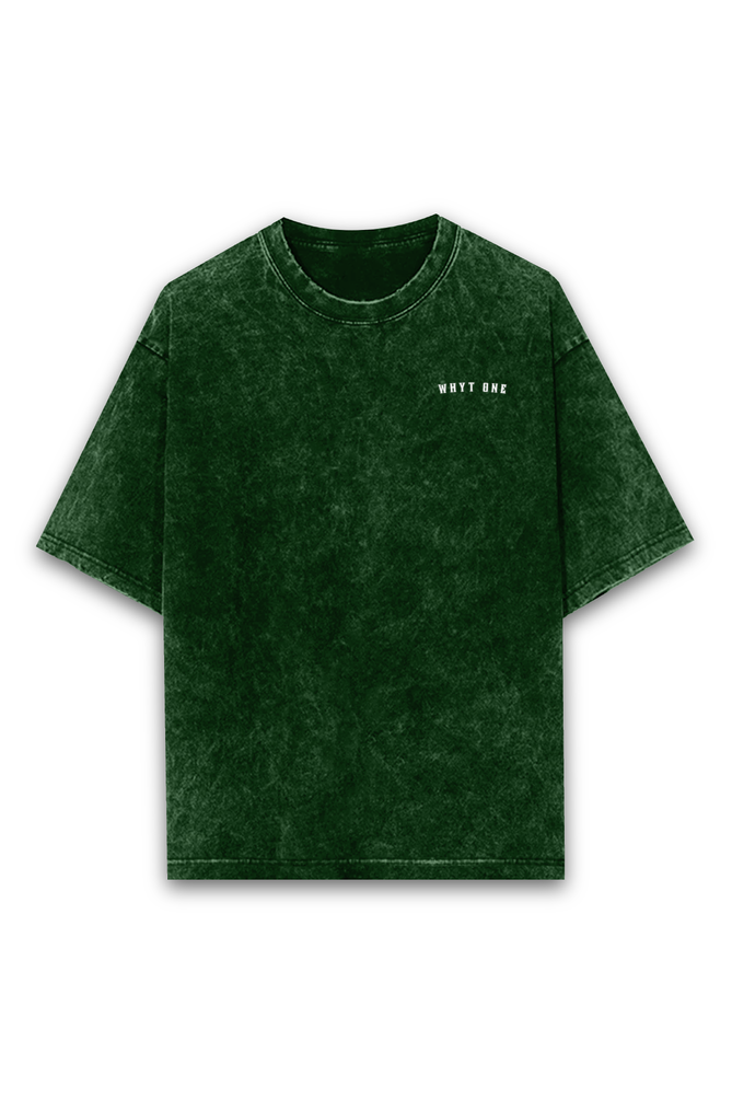 ACID WASH Oversized T-shirt 4 Colours Logo