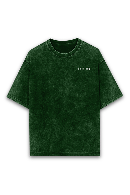 ACID WASH Oversized T-shirt 4 Colours Logo