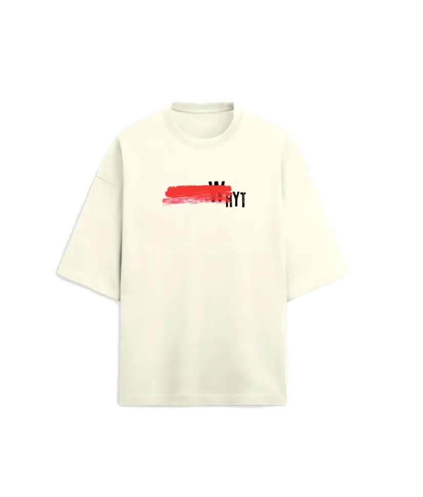 French Terry Oversized T-shirt