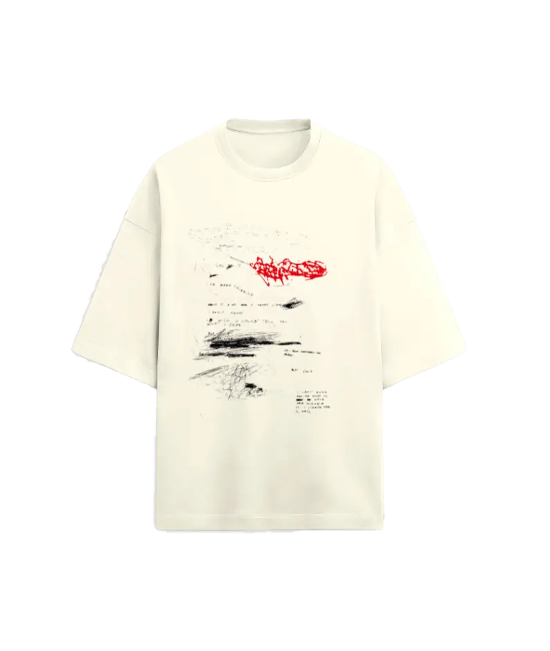 French Terry Oversized T-shirt