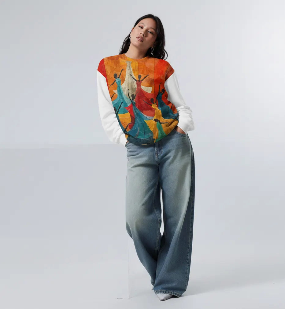 Unisex Premium Printed Classic Sweatshirt Point 6.2