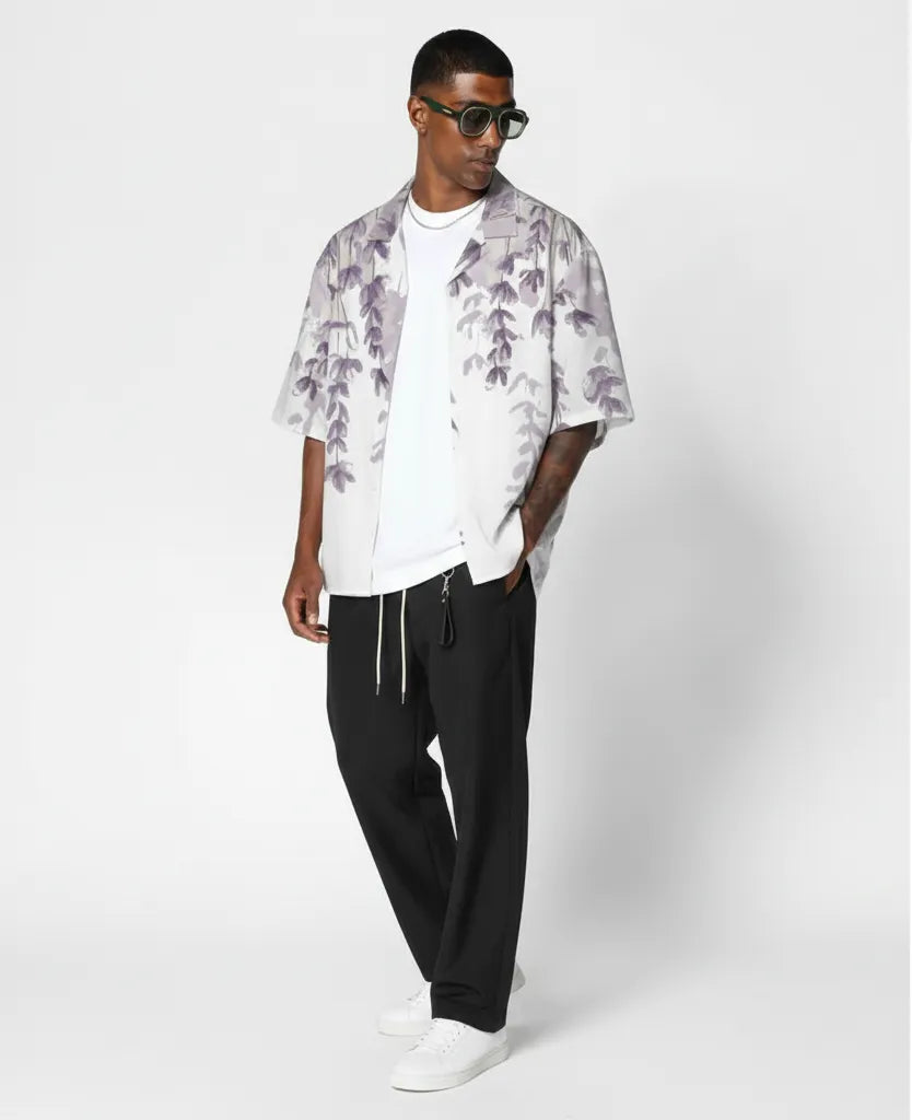Palm Breeze Relax-Fit button shirt Point 41.3