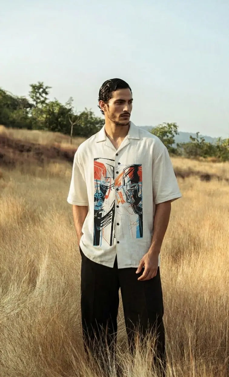 Unisex button shirt