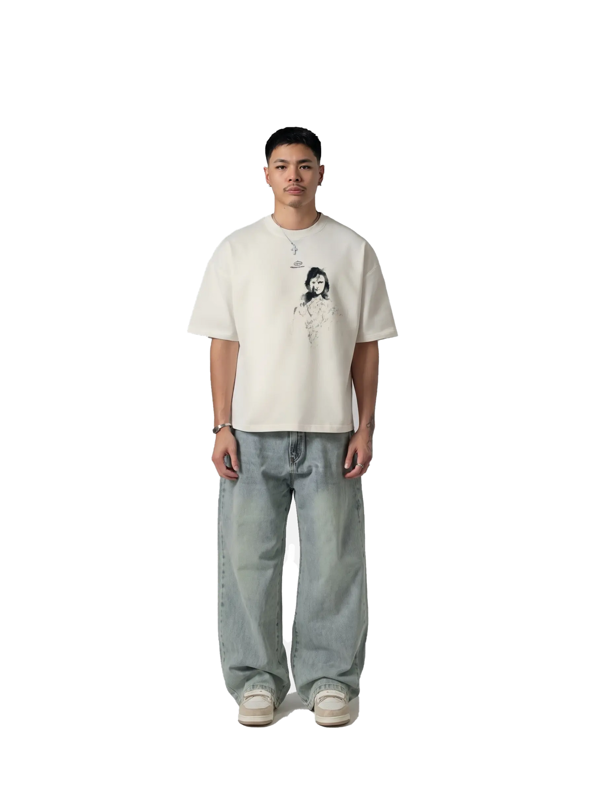 French terry Oversized Tshirt