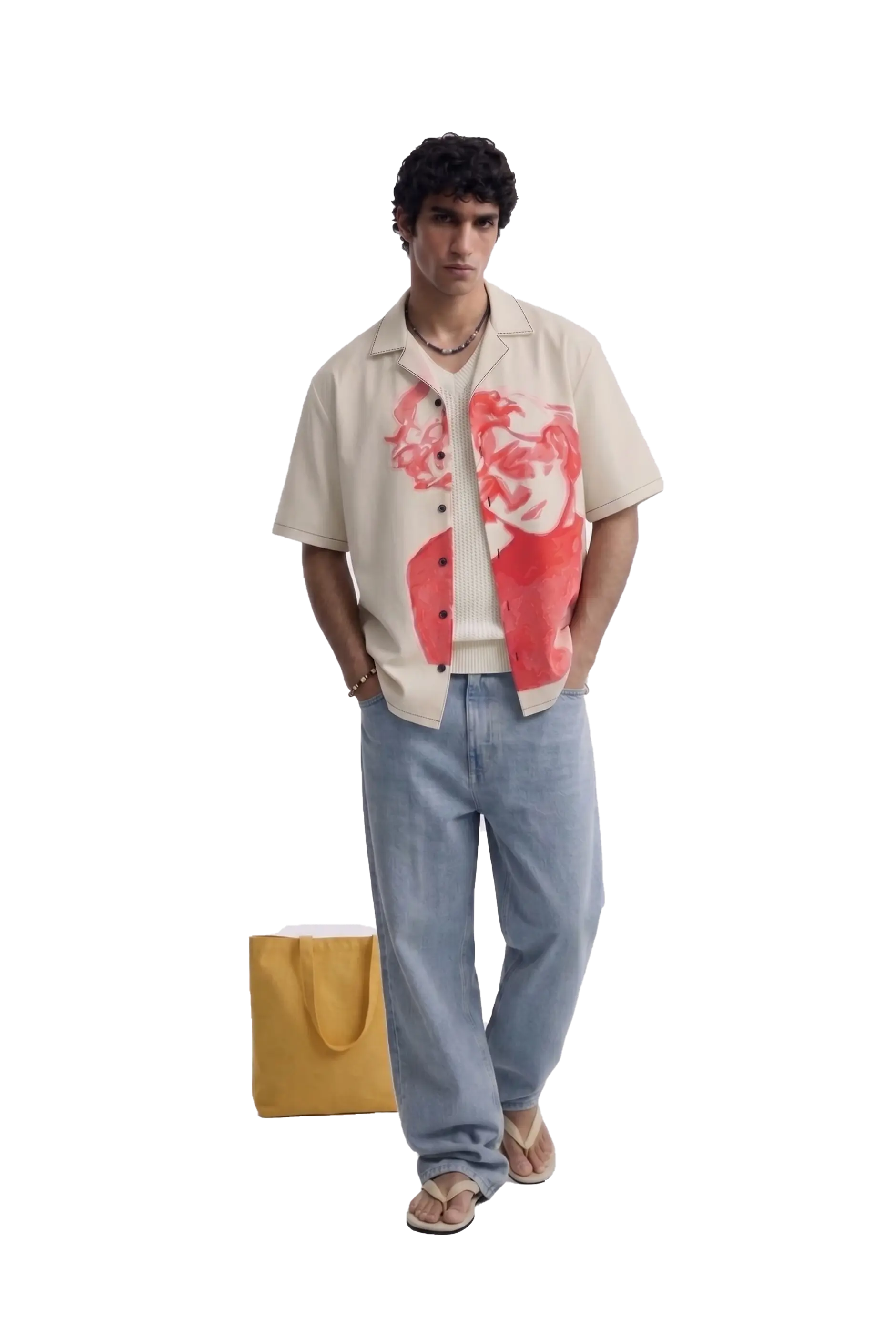 Unisex button shirt