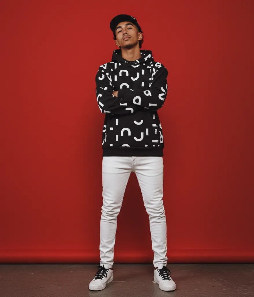 Unisex cotton hoodie New Aop 3
