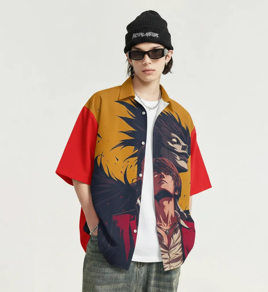 Straw Legend Relax-Fit Button Shirt Point 14.0