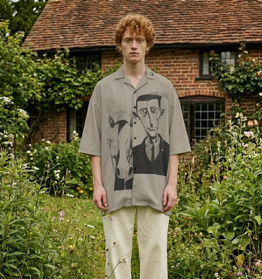 Unisex button shirt