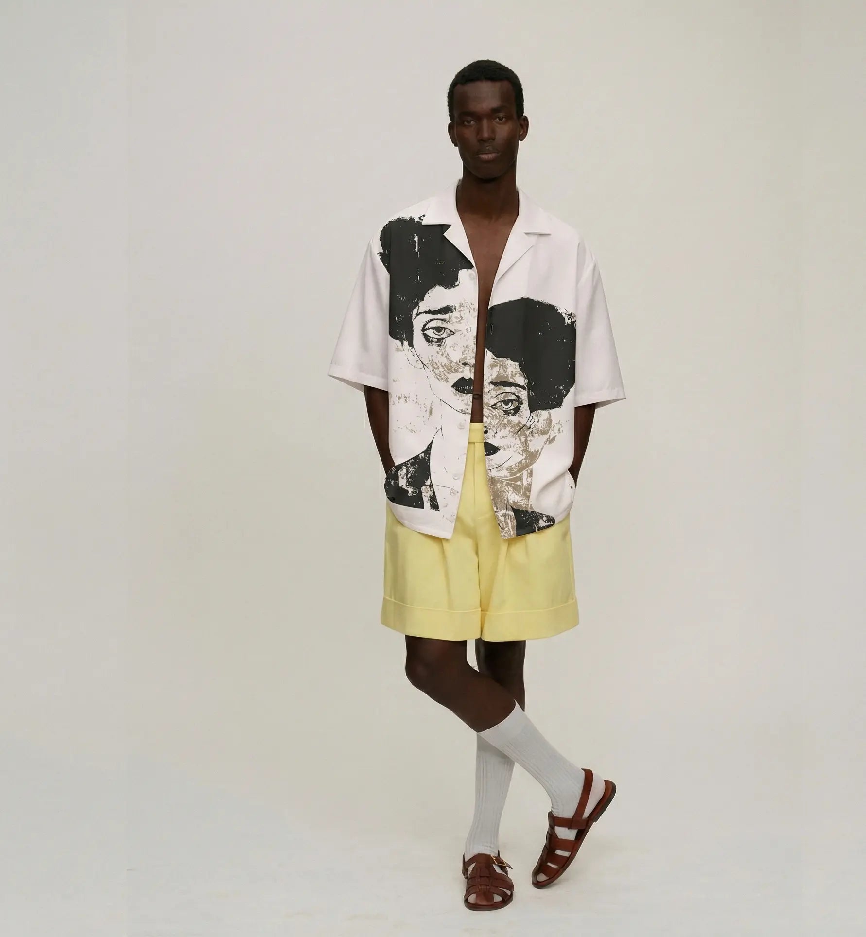 Unisex button shirt