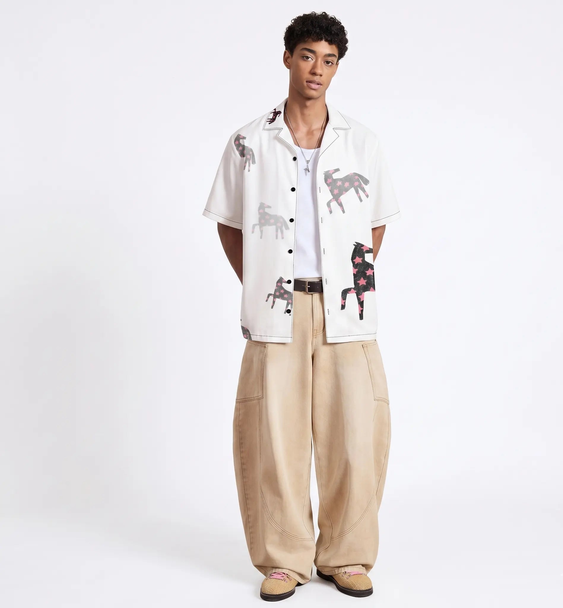Unisex button shirt