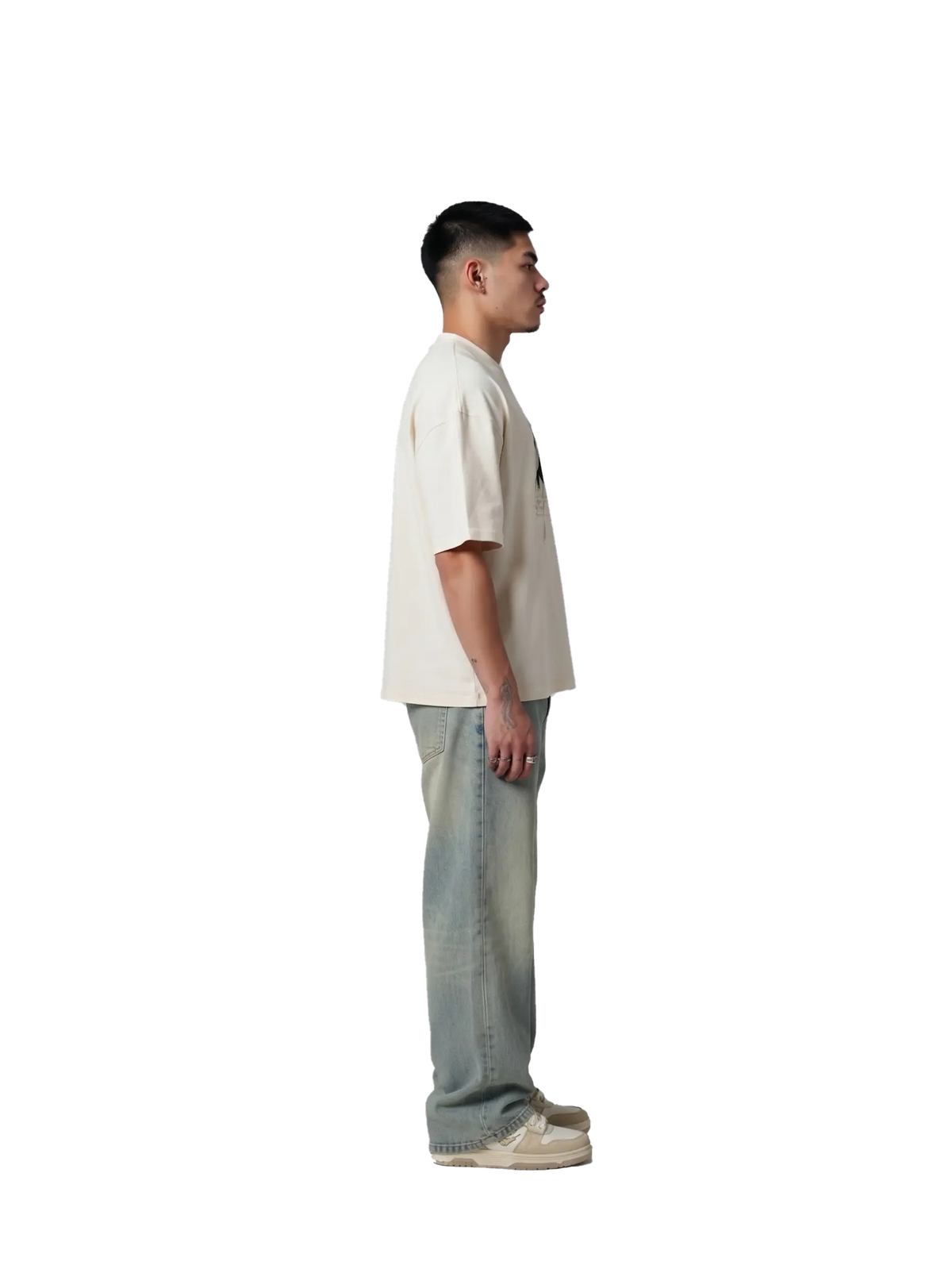 French terry Oversized Tshirt