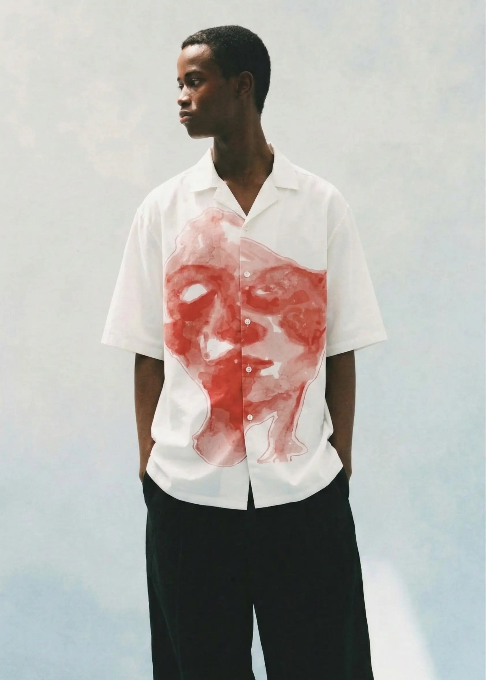 Unisex button shirt
