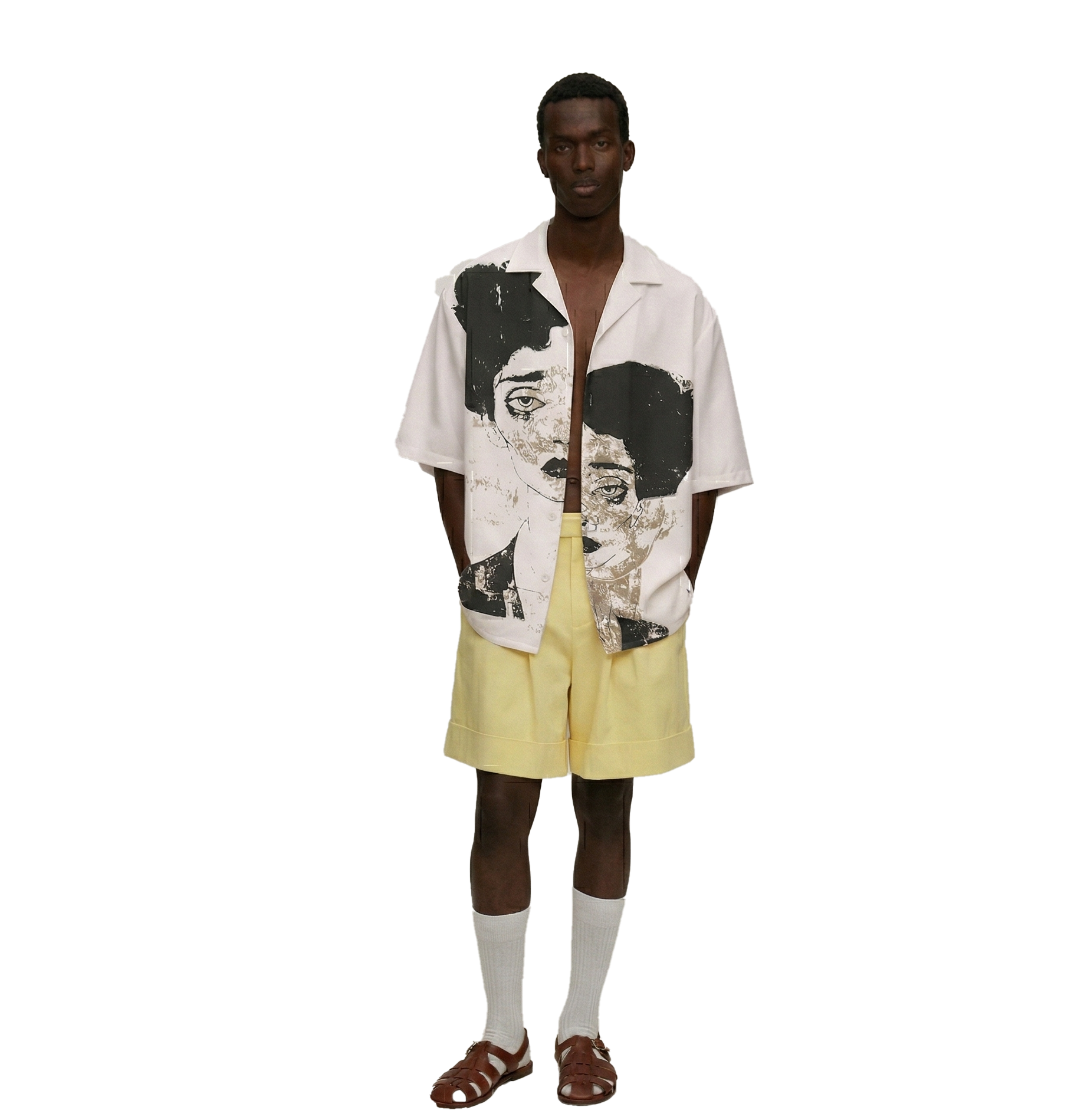 Unisex button shirt