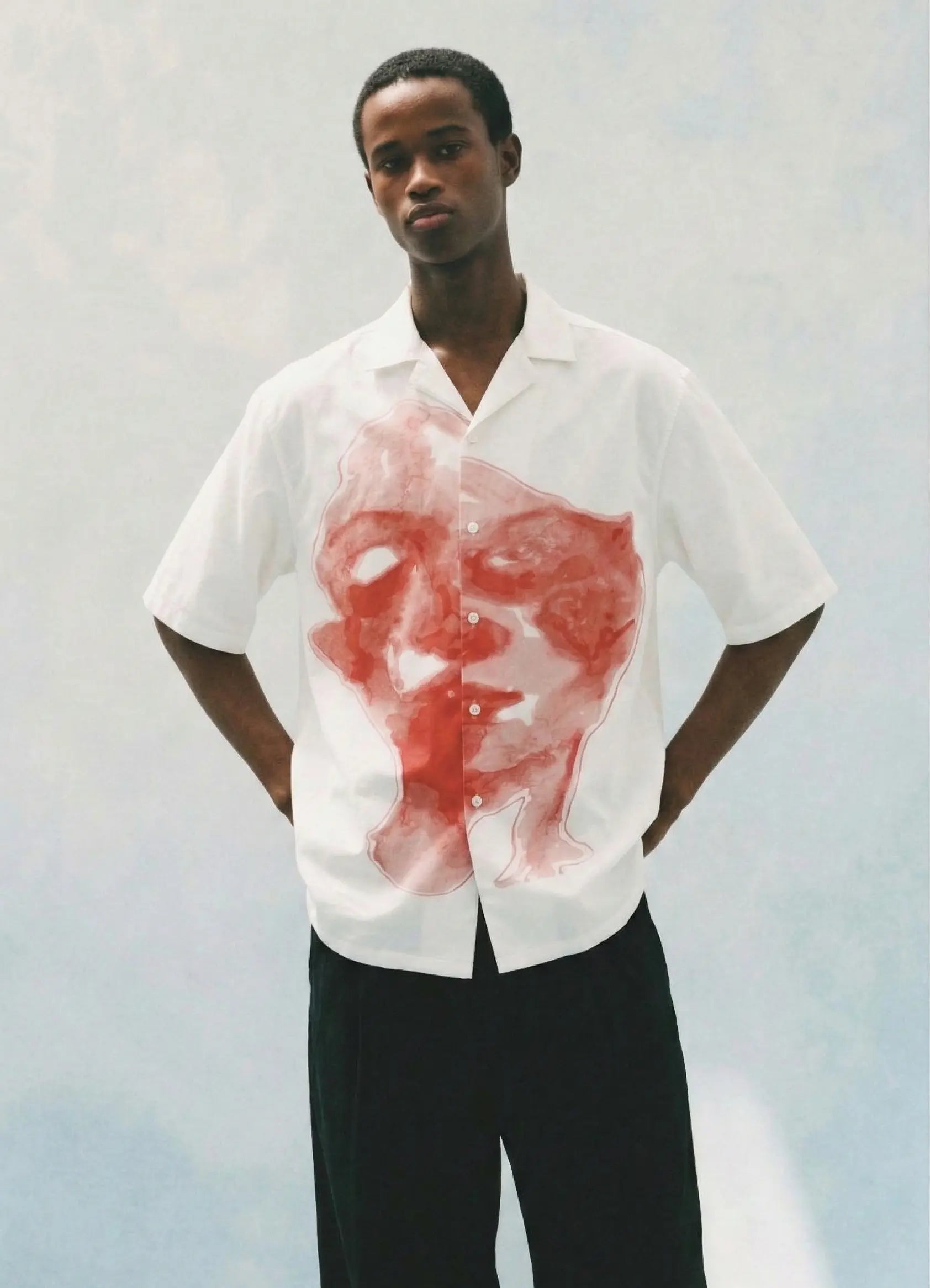 Unisex button shirt
