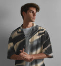 Shadow Drip Relax-Fit Button shirt Point 41.8