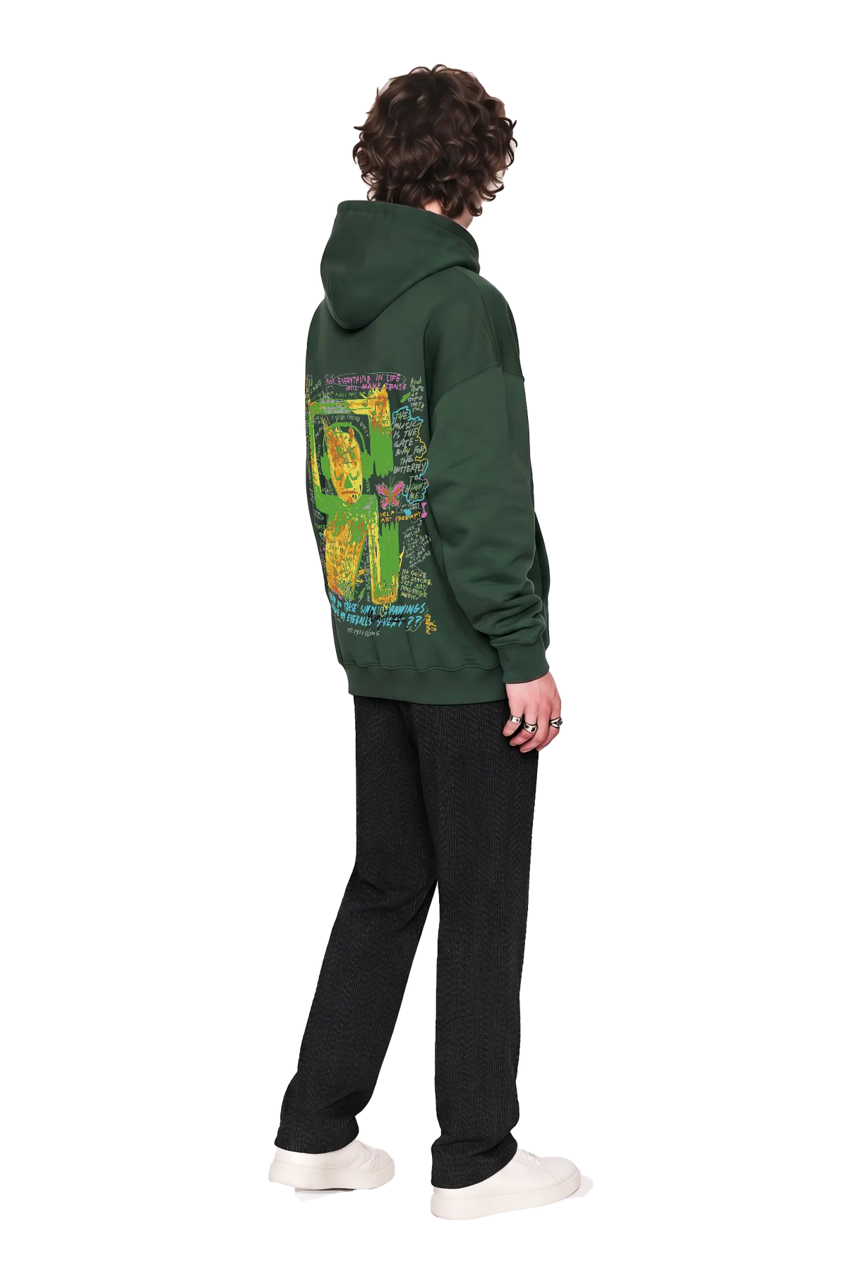 French Terry Oversized Hoodie