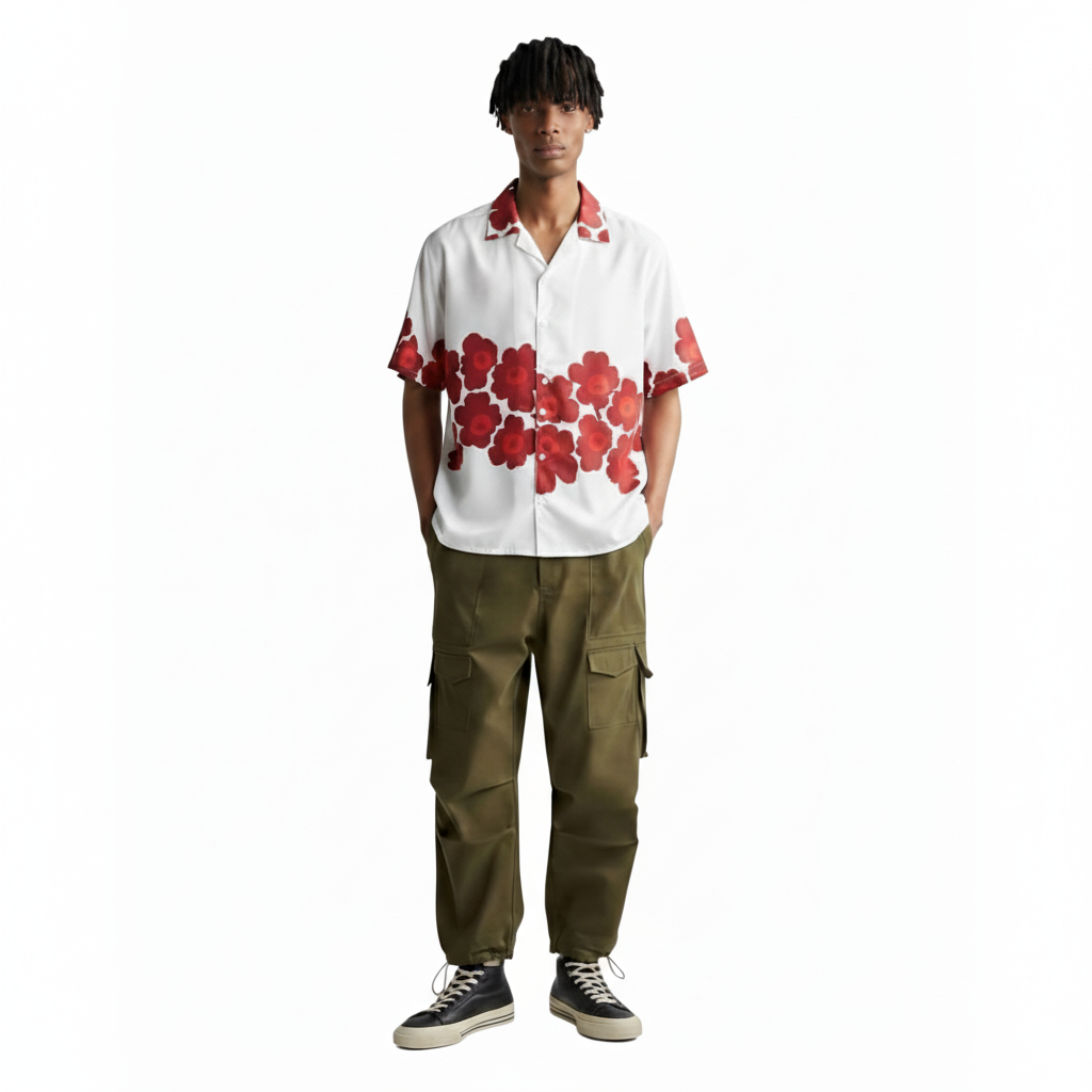 Unisex button shirt Point 43.8