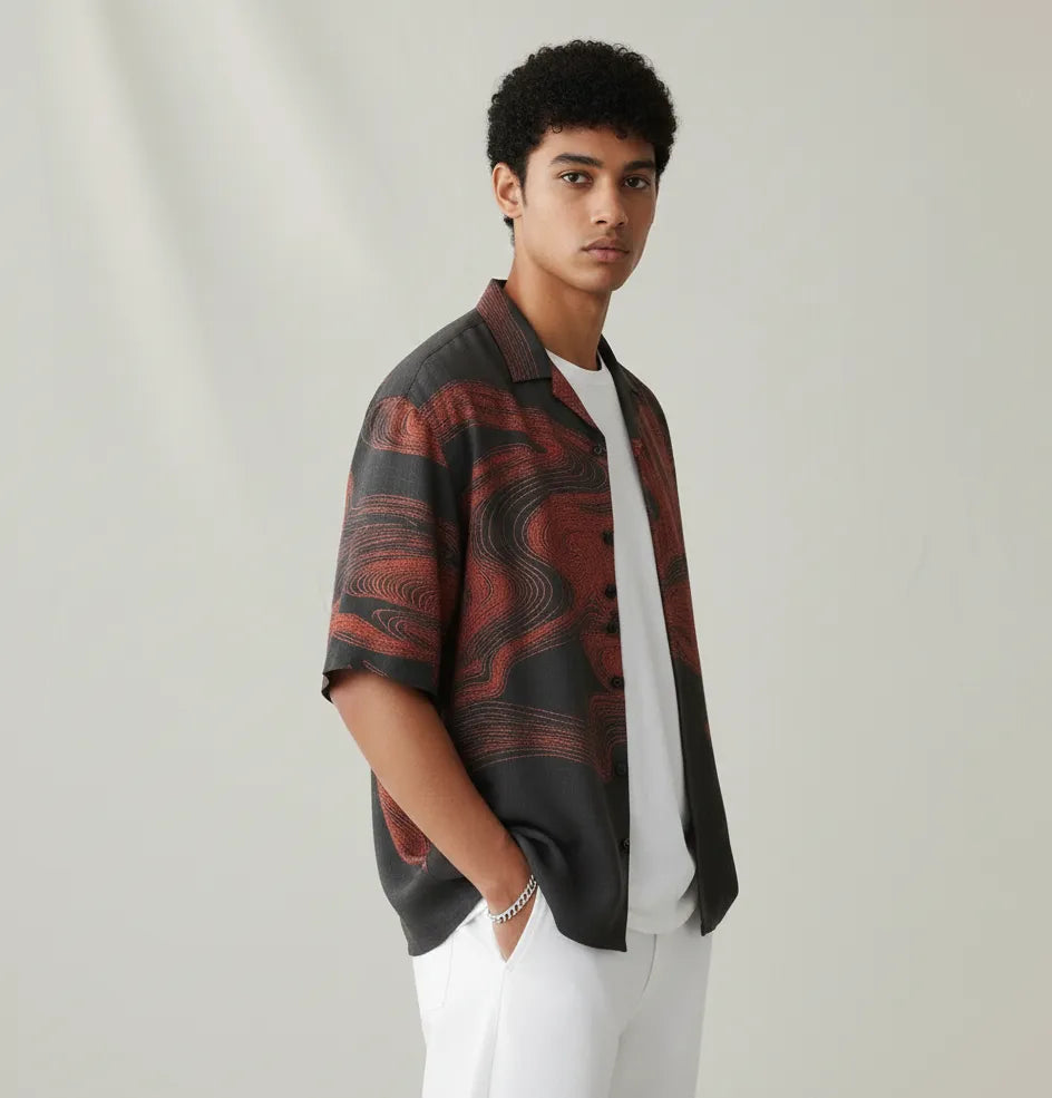 Unisex button shirt Point 43.9