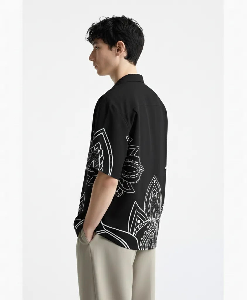 Sharp Fit Relax-Fit Button Shirt Point 27.6