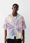 Aurora Pastel Relax-Fit Button shirt Point 41.4