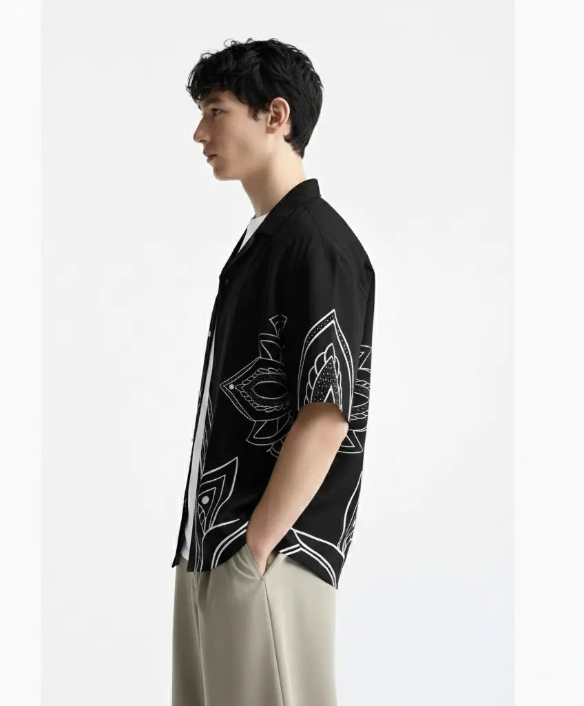 Sharp Fit Relax-Fit Button Shirt Point 27.6