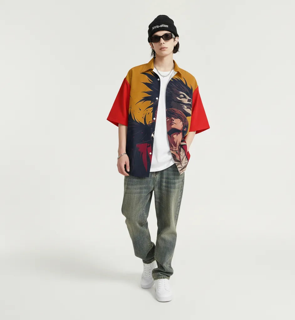 Straw Legend Relax-Fit Button Shirt Point 14.0