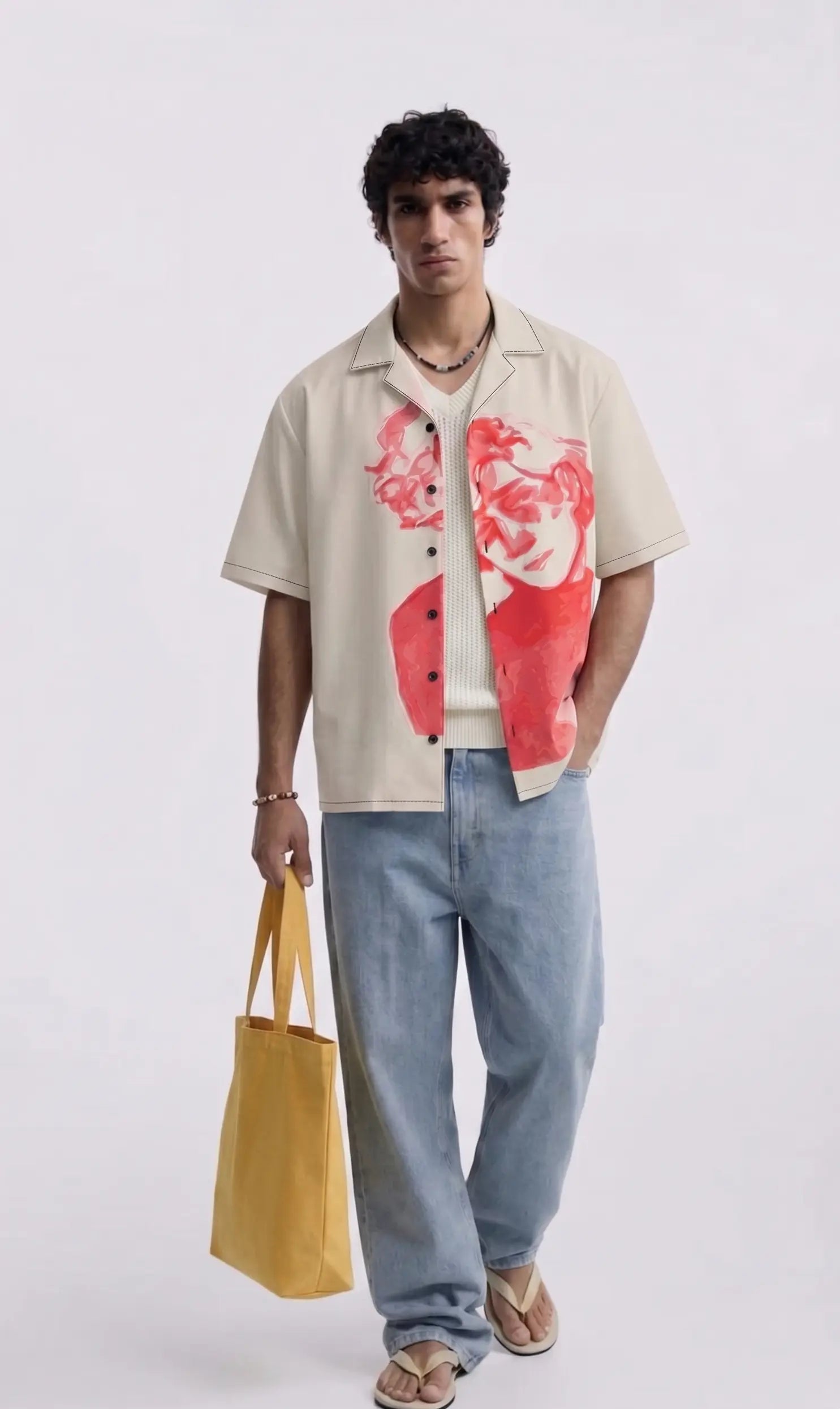 Unisex button shirt
