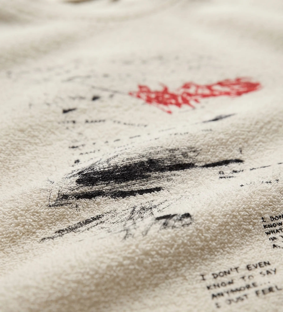 French Terry Oversized T-shirt
