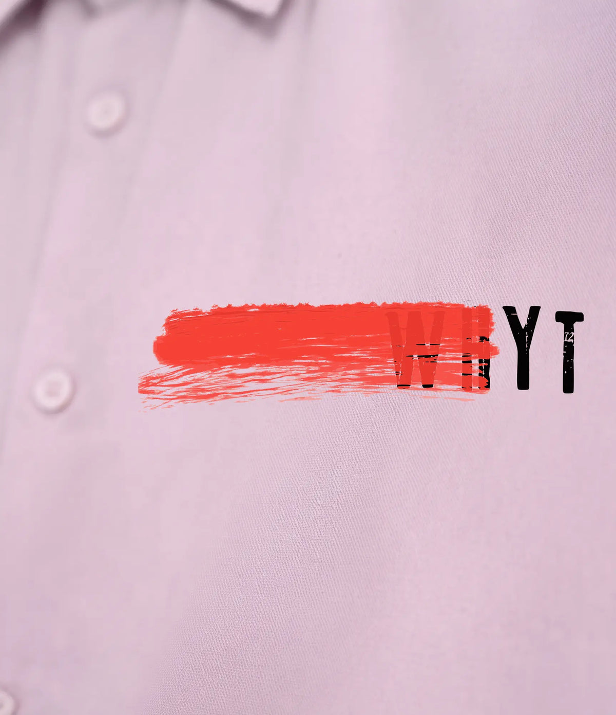 French terry Oversized Button Shirt