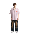 French terry Oversized Button Shirt