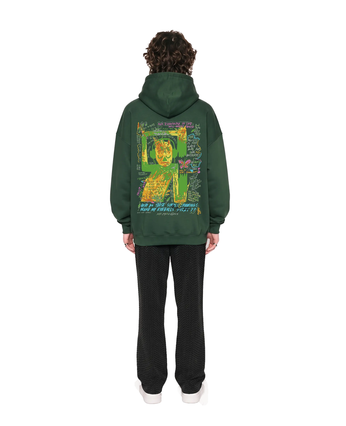 French Terry Oversized Hoodie