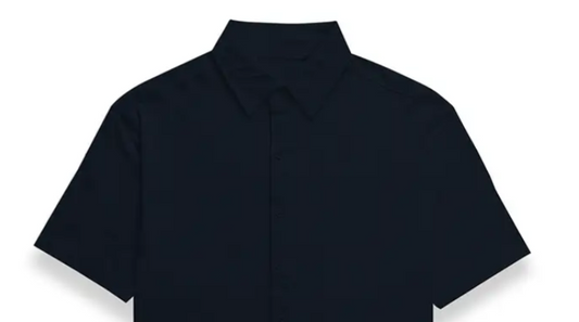 Unisex Oversized Shirt- Navy Blue