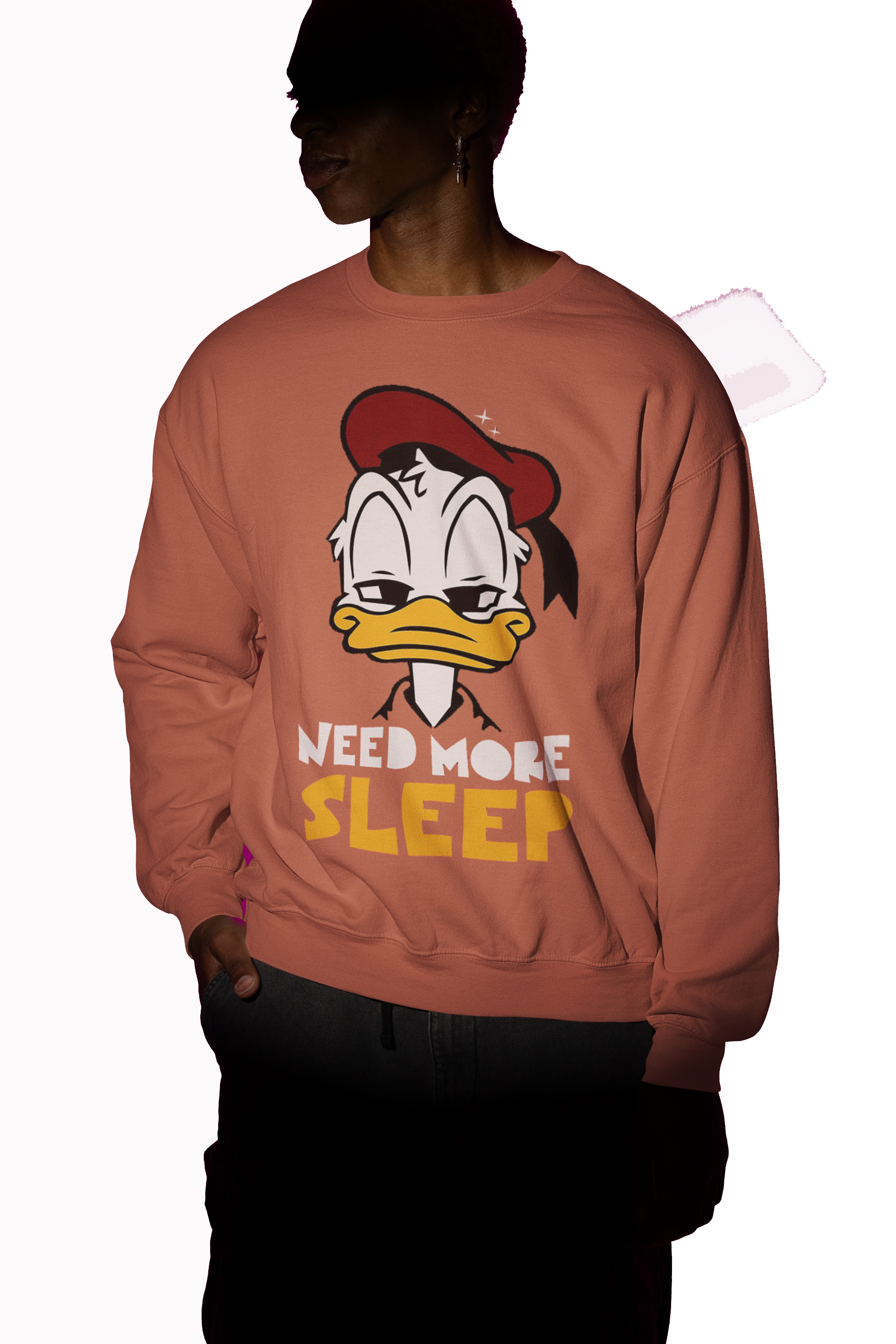 Unisex Sweatshirt -Coral