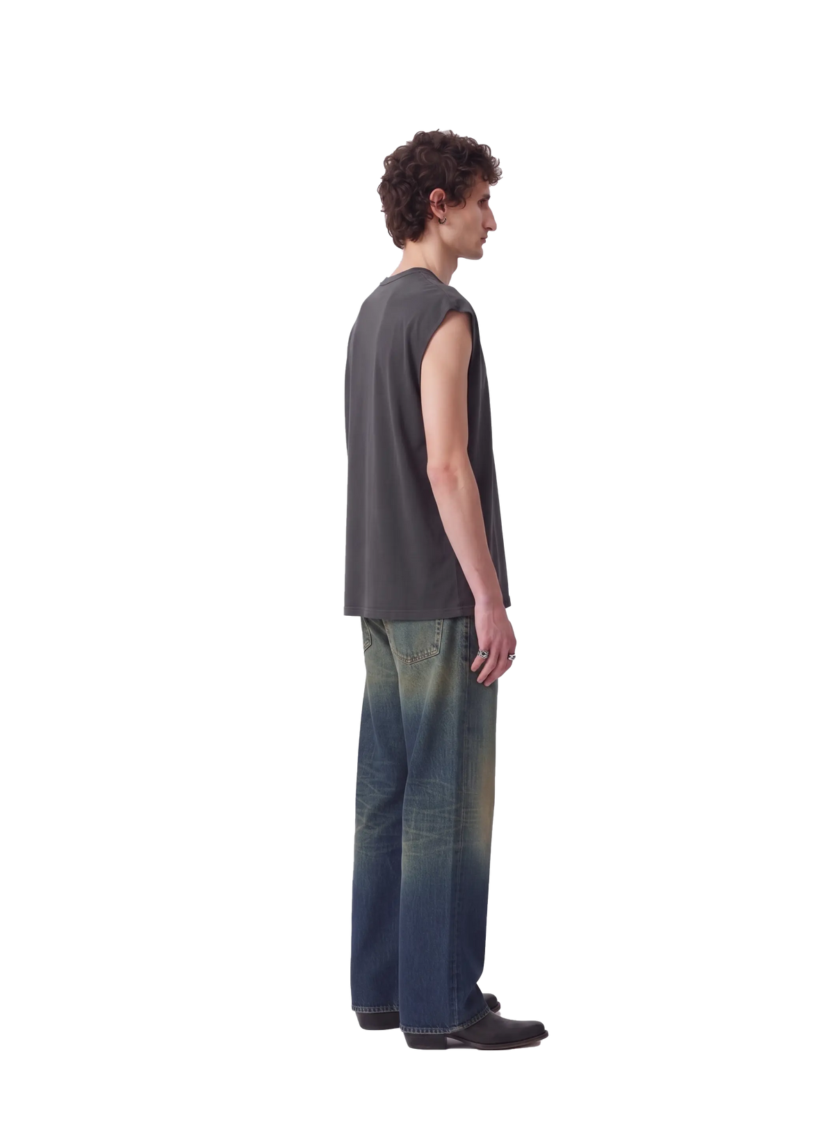 French Terry Oversized Tank Top