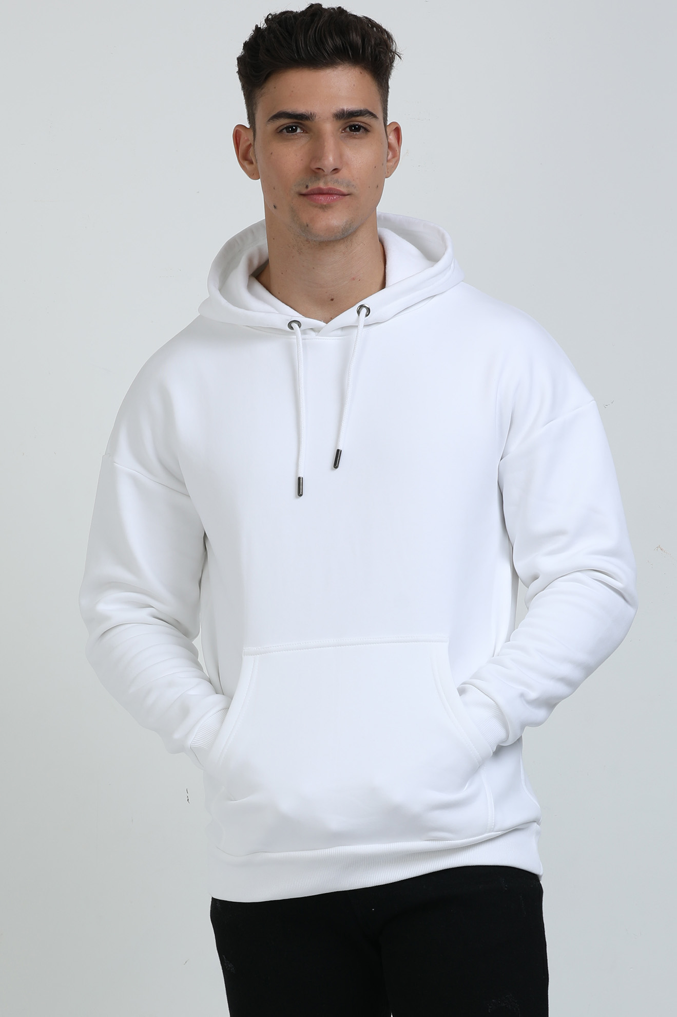 White Oversized Hoo-D